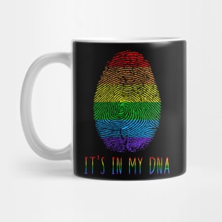 It's In My DNA LGBT Lesbian Gay Pride Mug